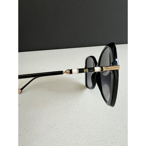CAROLINA HERRERA BLACK 55mm Gradient Square Sunglasses - Picture 6 of 9